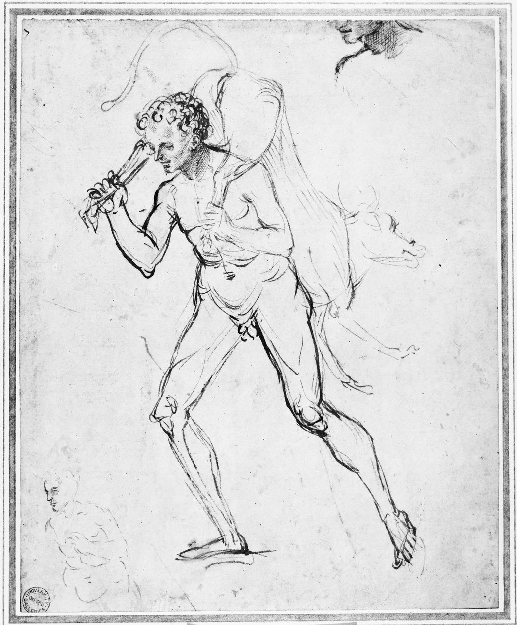 Milon of Croton, WA1846.9 de Pietro Perugino