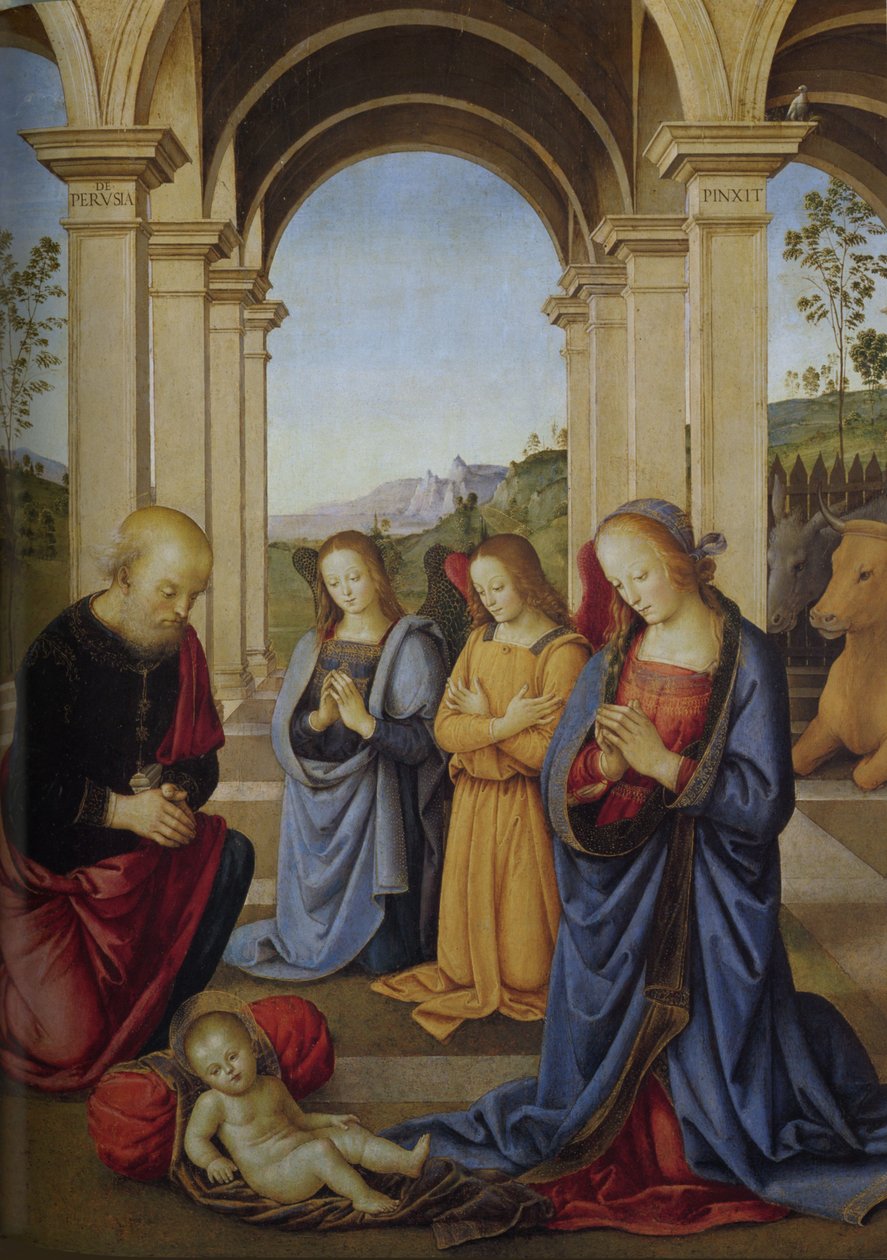 Polyptych Albani Torlonia. de Pietro Perugino