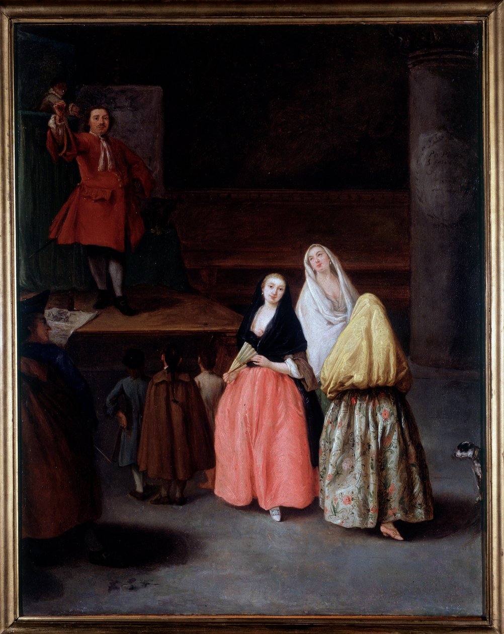 The Charlatan (Pintura de Pietro Longhi