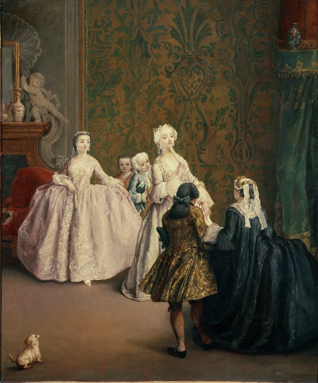 A apresentação (óleo sobre tela de Pietro Longhi