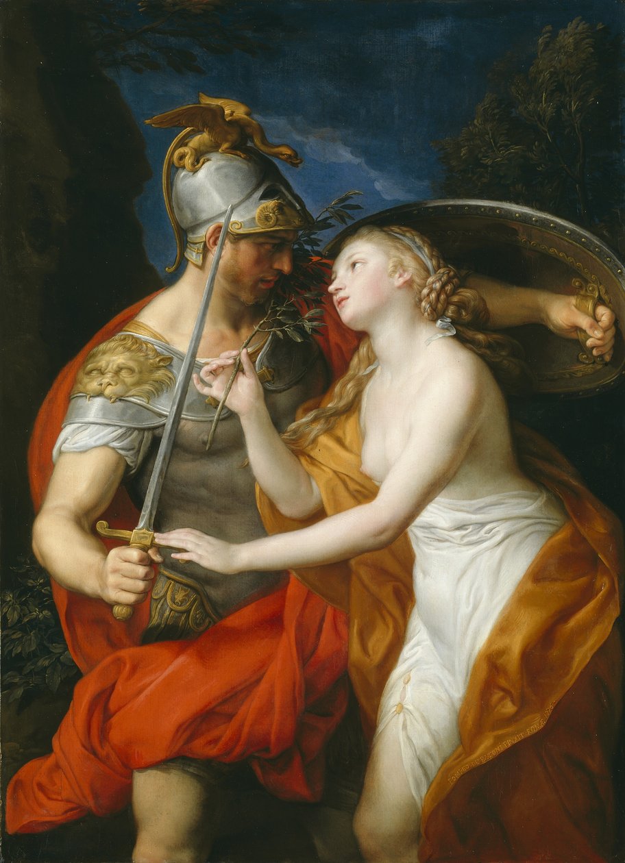 Paz e guerra, 1776 de Pompeo Girolamo Batoni