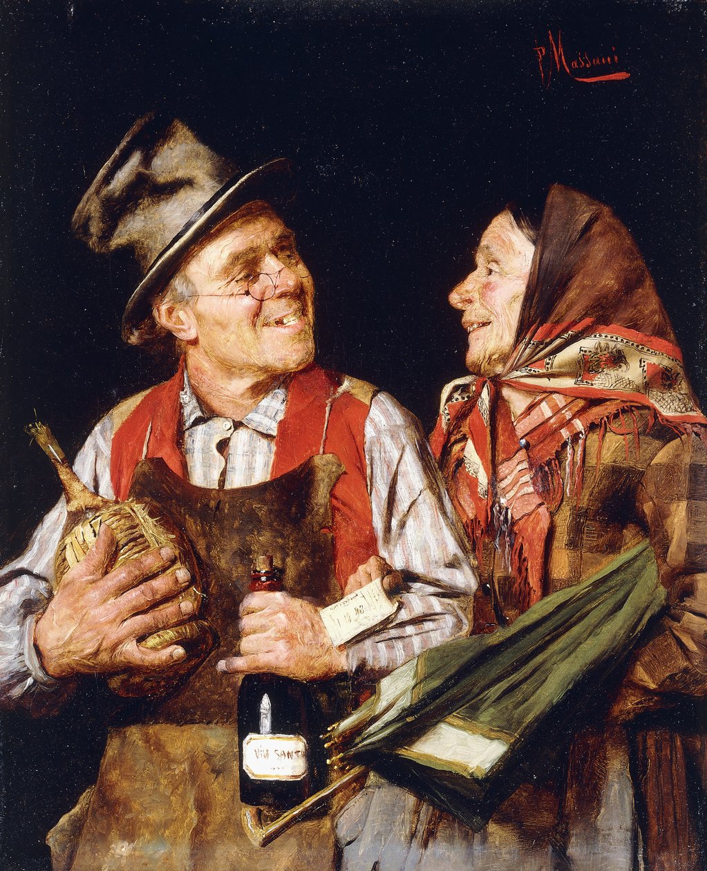 O comerciante de vinho, de Pompeo Massani