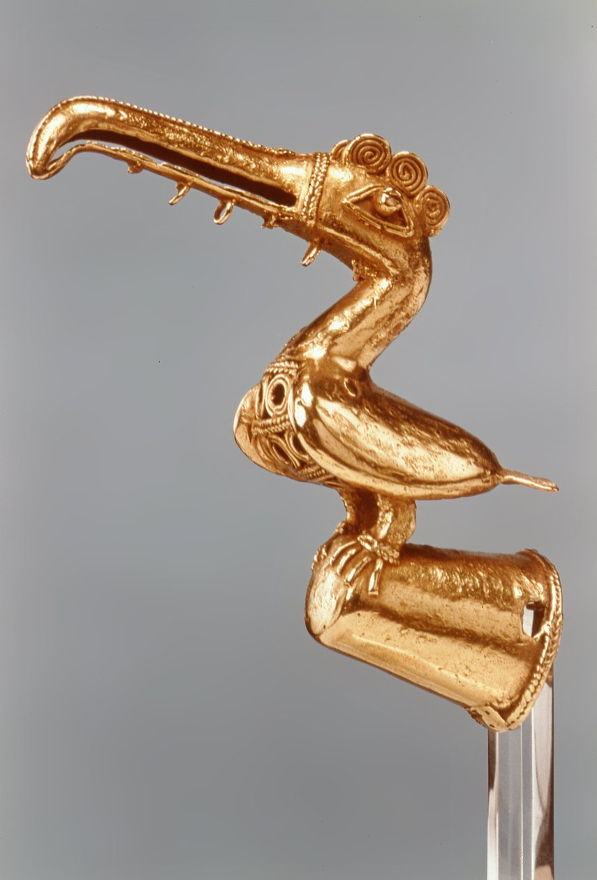 Tucano (ouro) de Pre Columbian