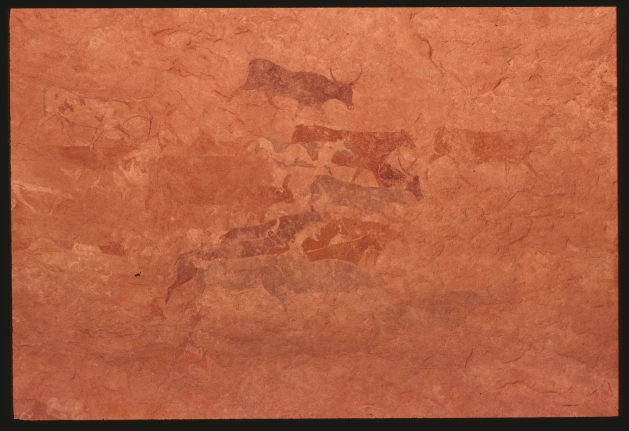 Vacas (pintura rupestre) de Prehistoric