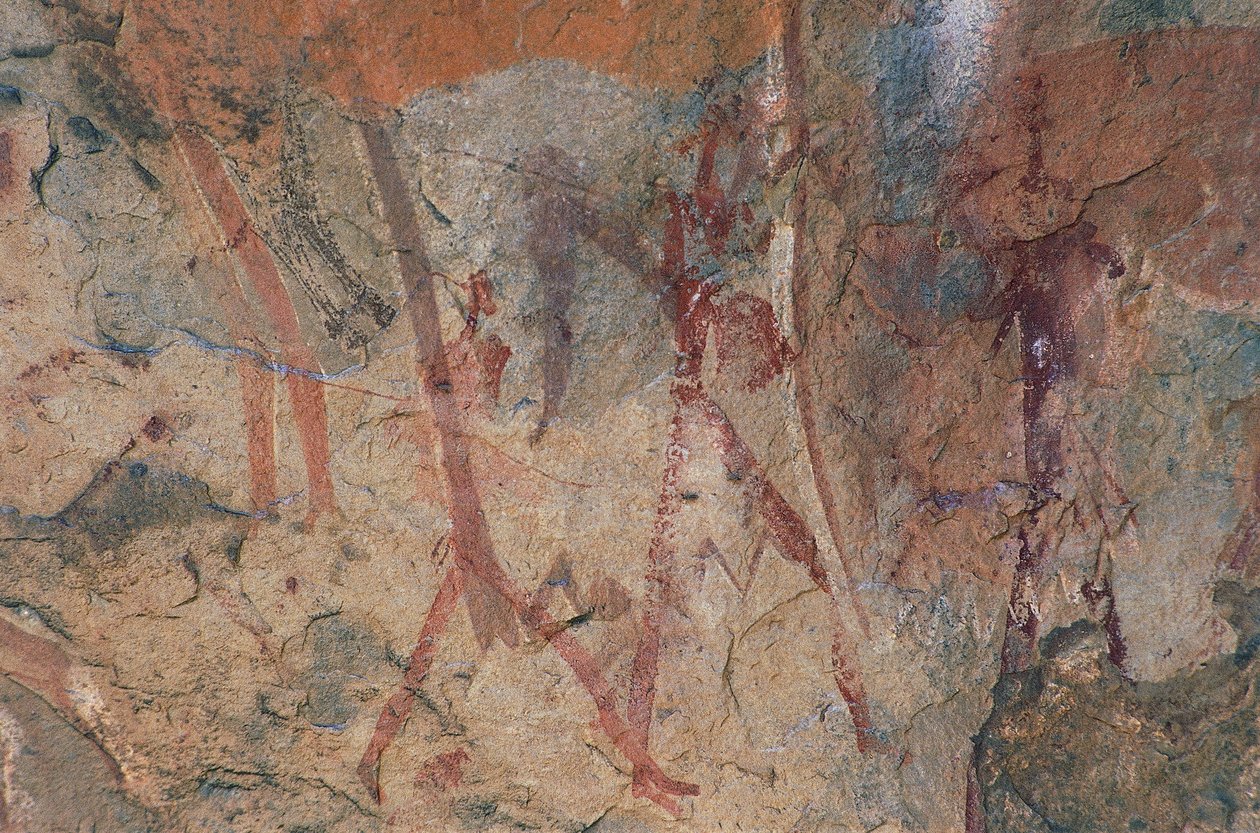 Figuras humanas (pintura rupestre) de Prehistoric Prehistoric