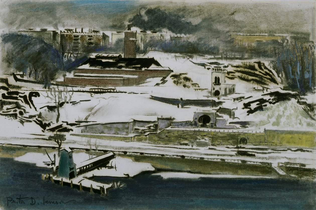 Ao longo do rio de William Preston Dickinson