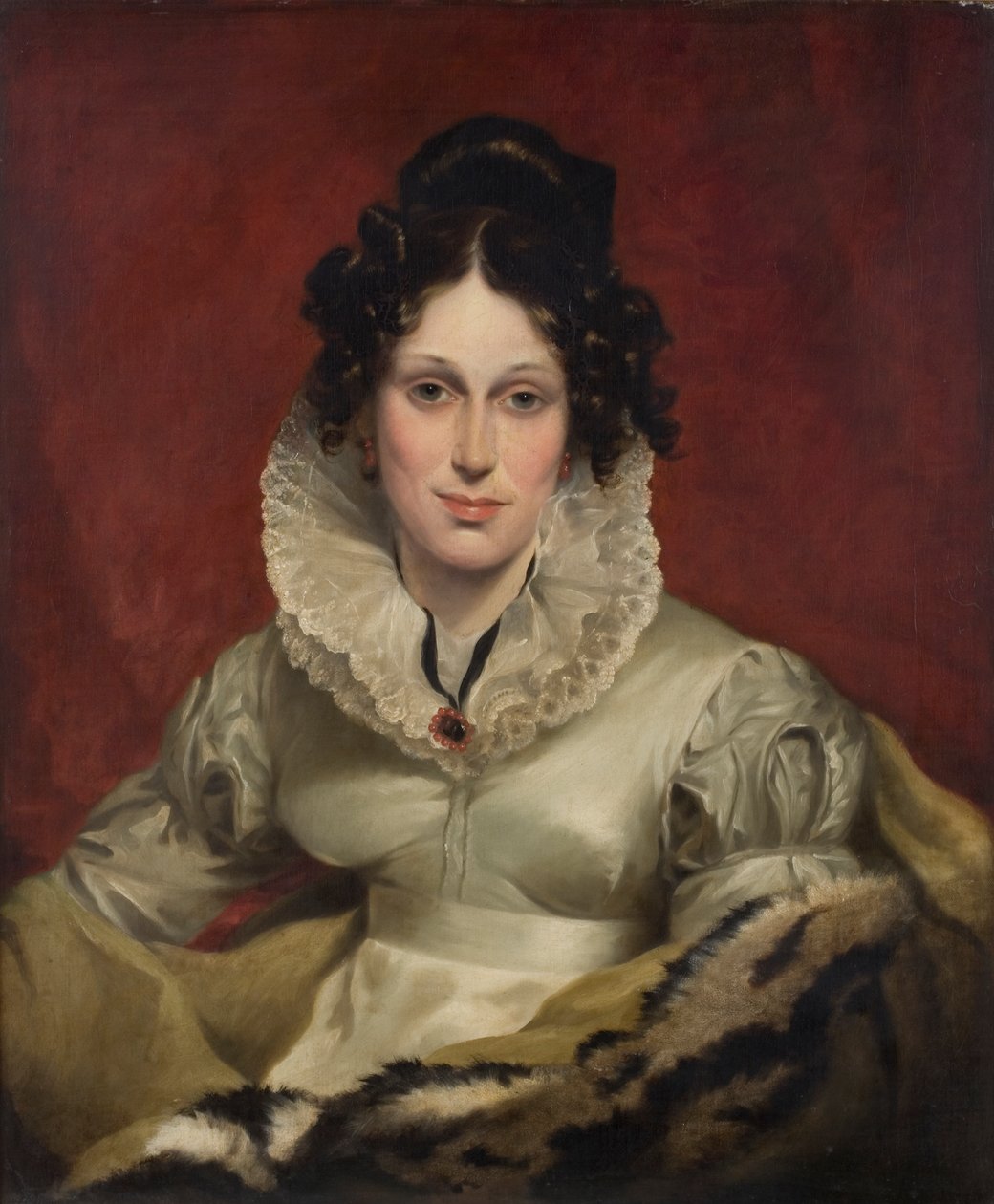Senhorita Barnes, 1823 de R. Brown