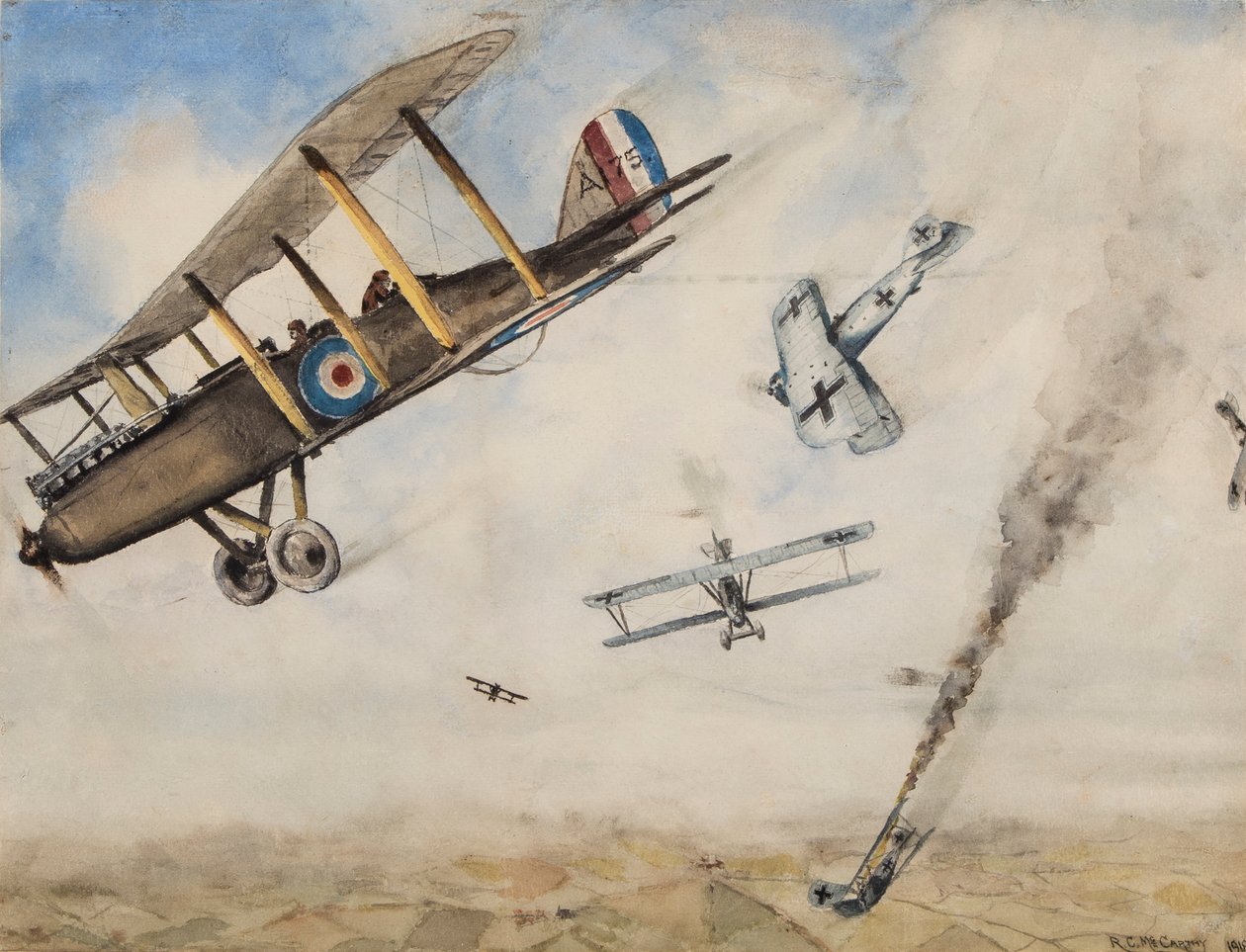 WWI Dogfight, 1918 de R.C. McCarthy