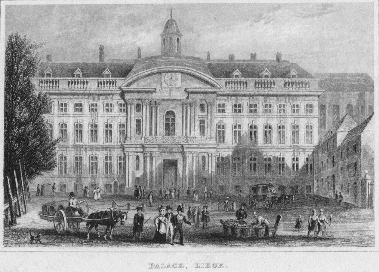 Palácio, sofá, 1850 de R. Brice