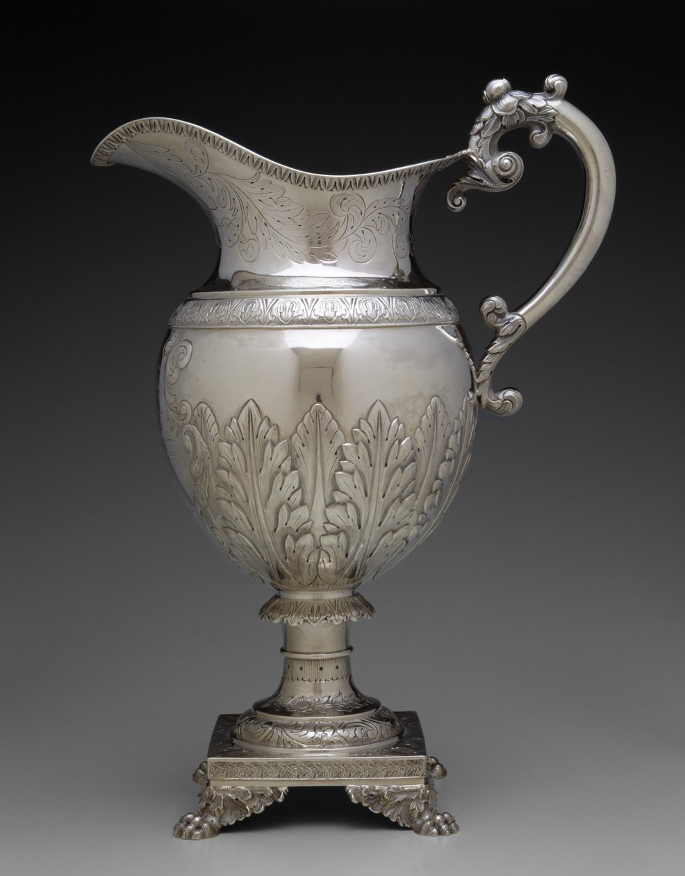 Jarro, c. 1839 (prata) de R. and W. Wilson