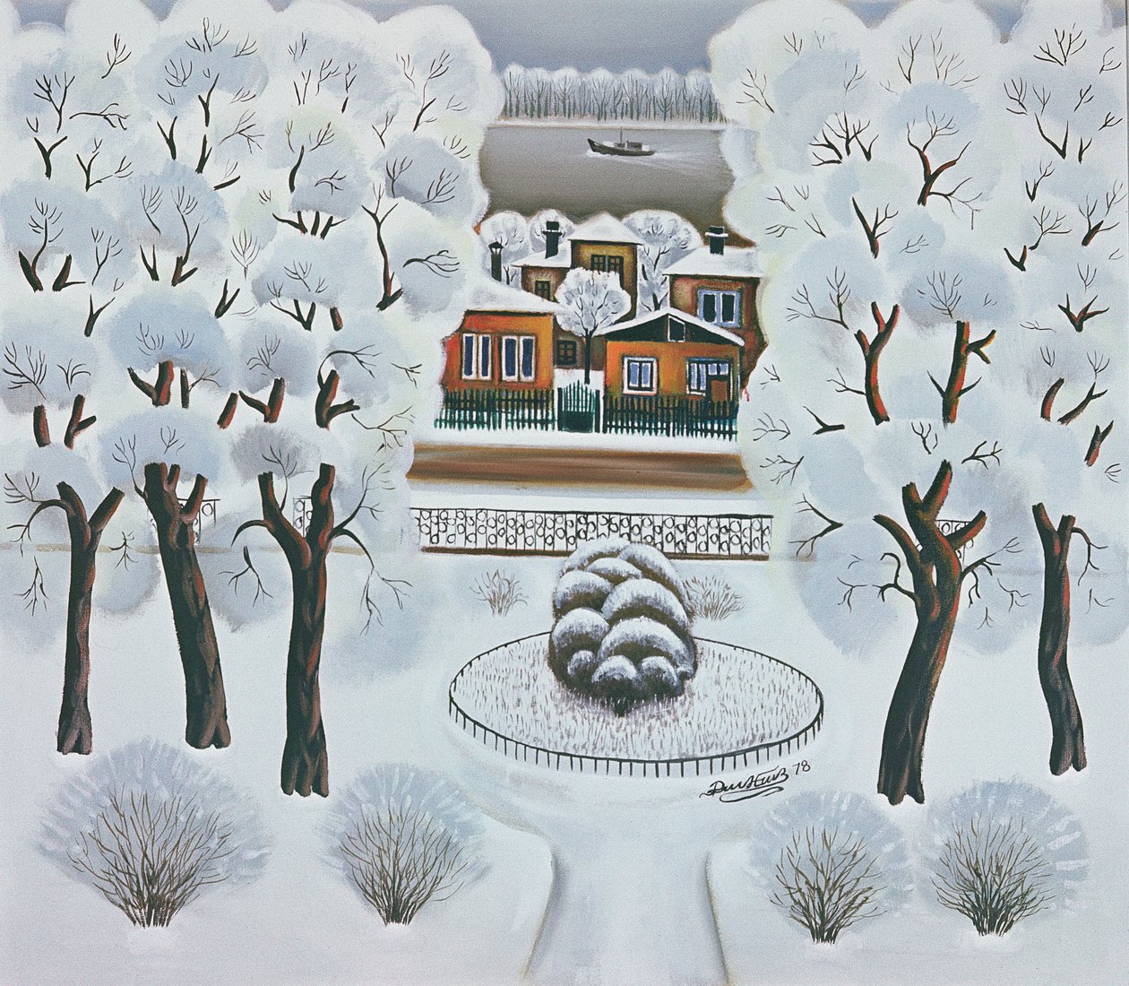 Dia de inverno, 1978 de Radi Nedelchev