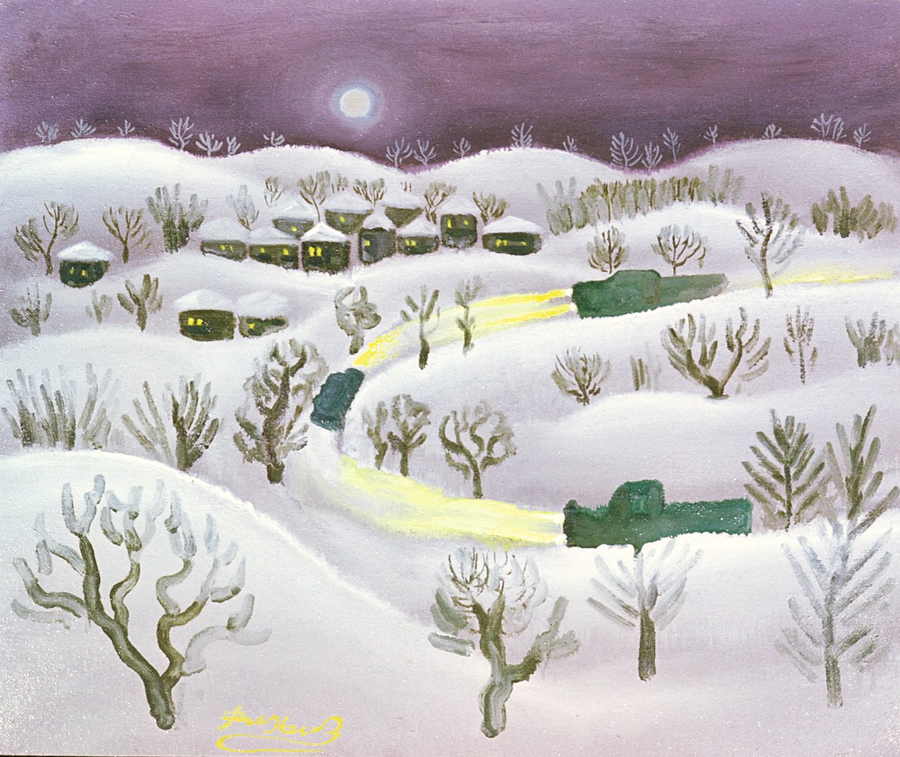 Noite de Inverno, 1971 de Radi Nedelchev