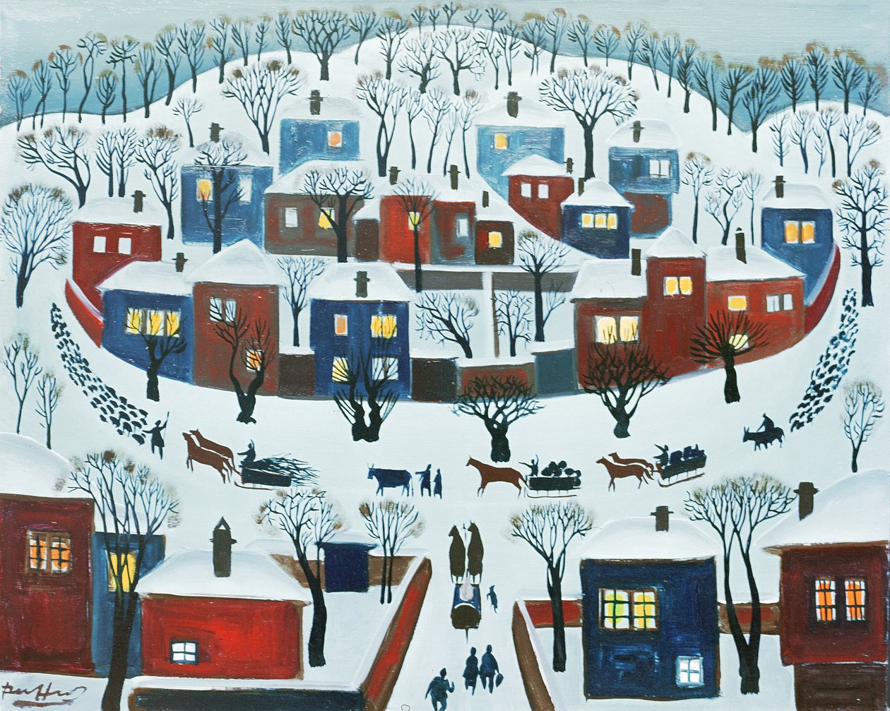 Aldeia de Inverno, 1969 de Radi Nedelchev