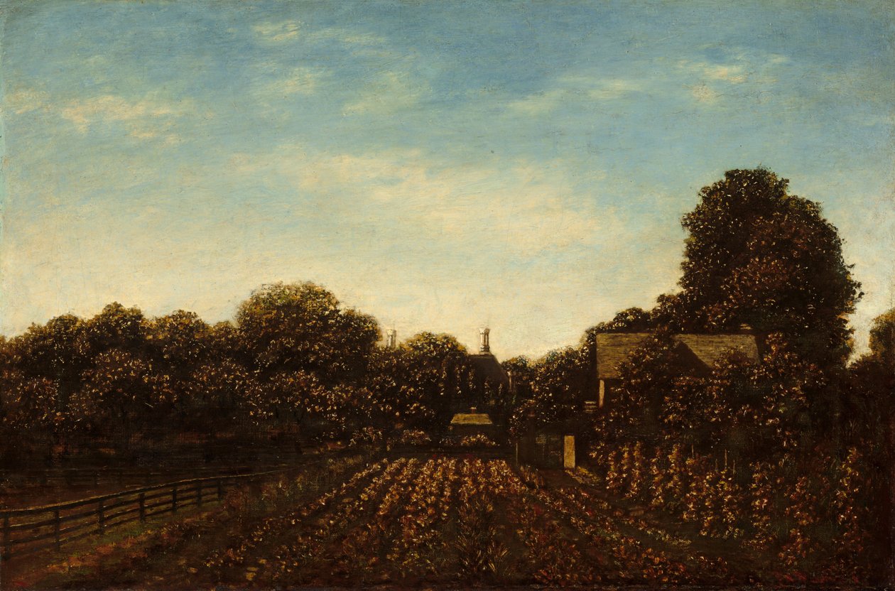 O Jardim do Artista, c. 18791889. de Ralph Albert Blakelock