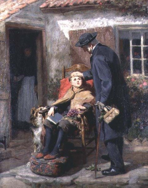 O Convalescente ou O Pastor de Ralph Hedley