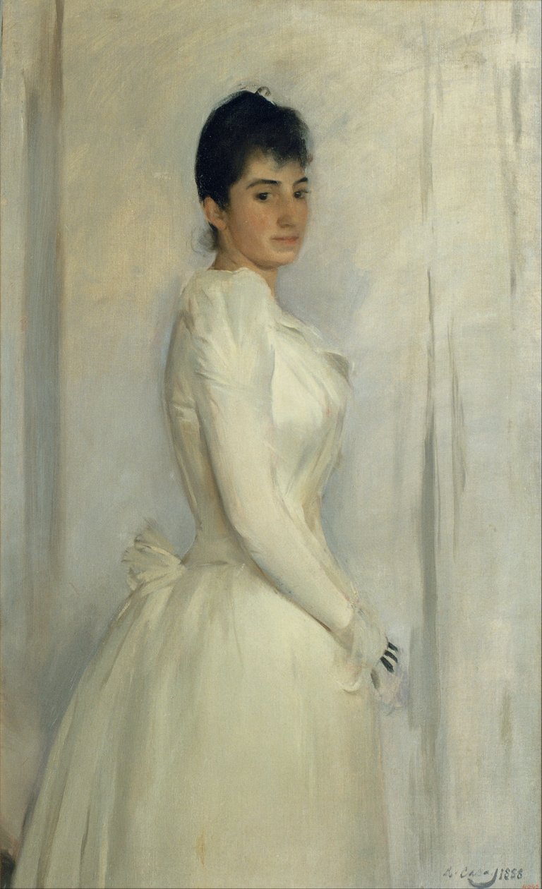 Retrato de Montserrat Carbó de Ramon Casas i Carbo