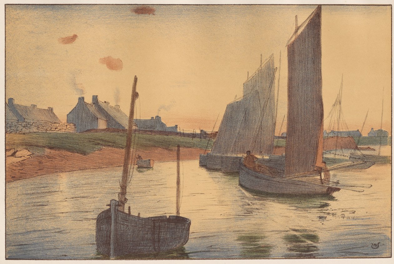 Tristeza no Mar, 1898. de Raoul André Ulmann