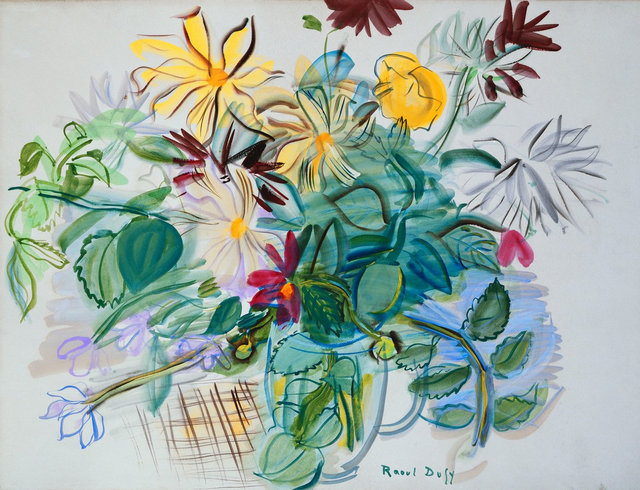 Bouquet de flores de Raoul Dufy