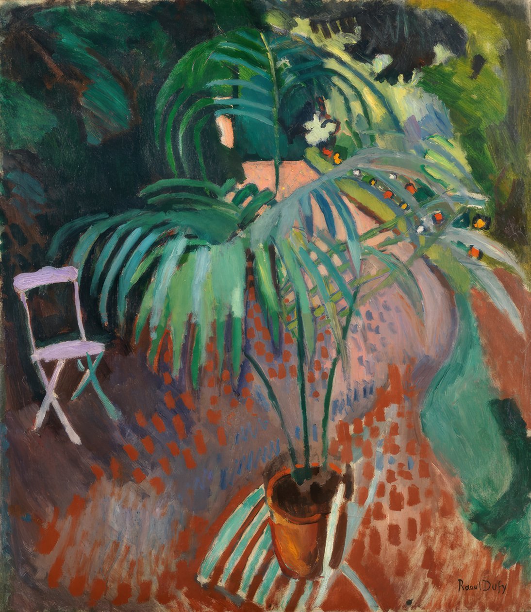 A pequena palmeira de Raoul Dufy