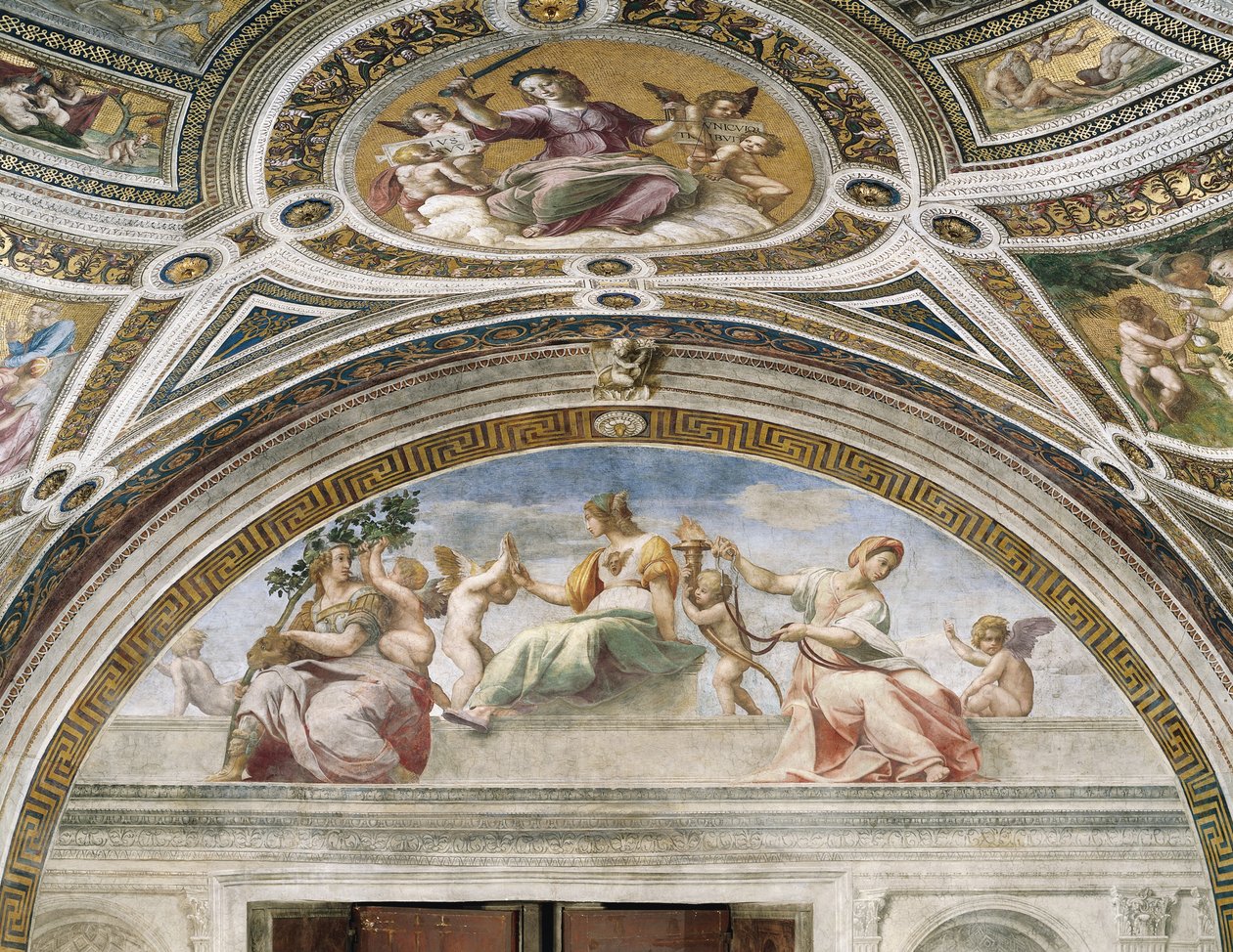 Virtudes Cardeais e Teológicas de Raphael