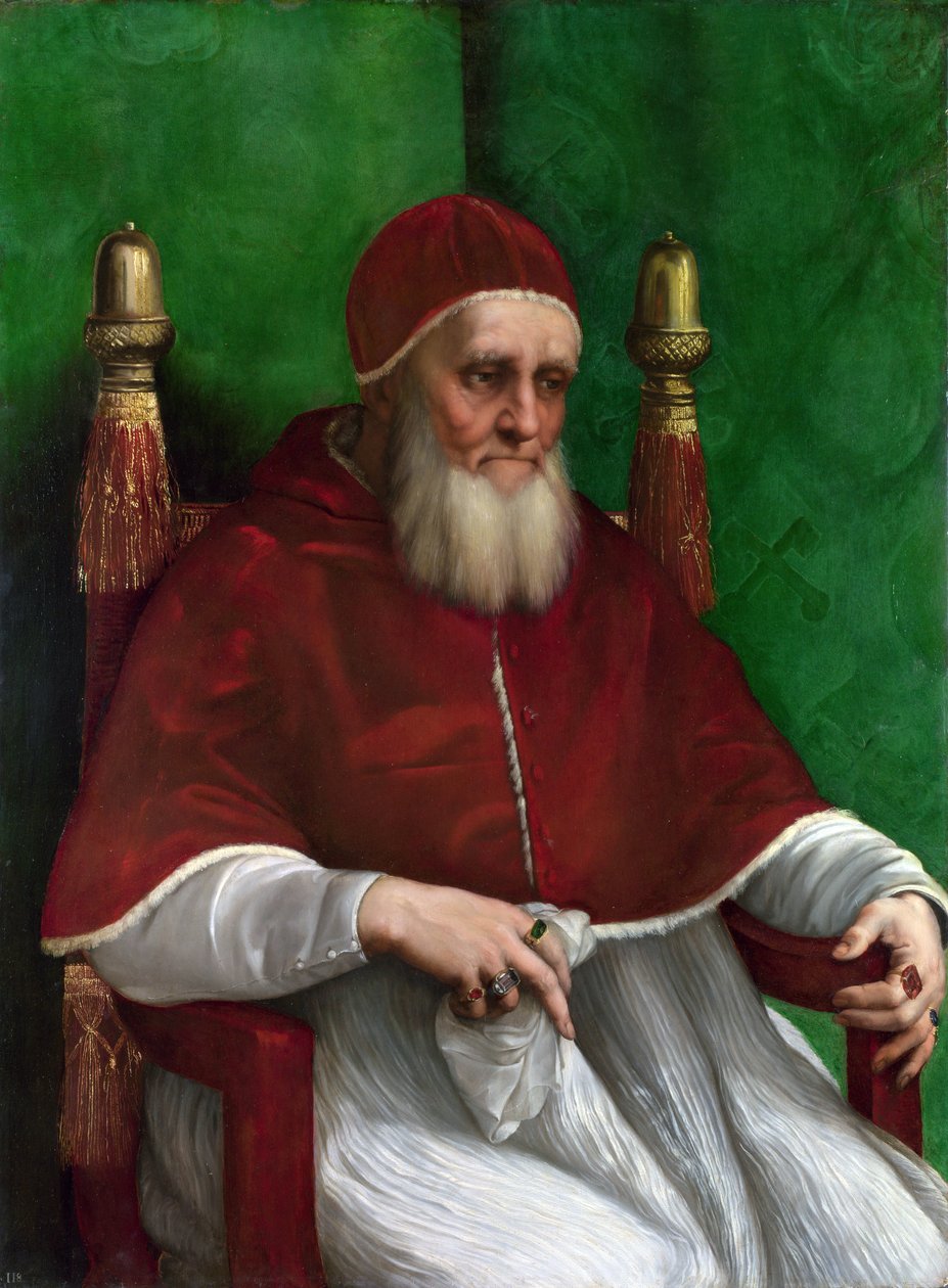 Retrato do Papa Júlio II de Raphael