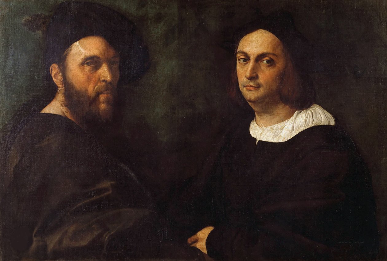 Retrato duplo, c. 1516. de Raphael