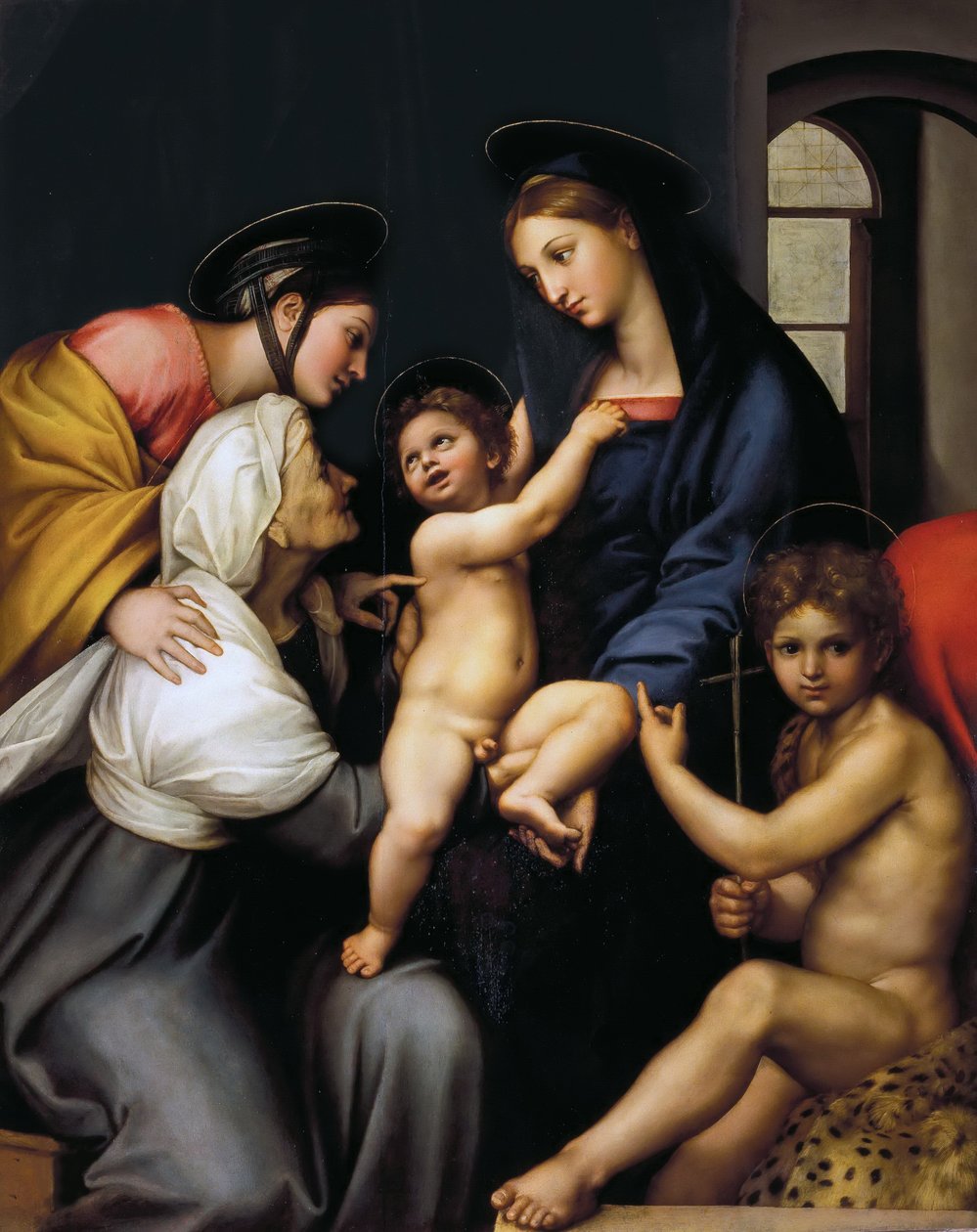 Madonna do Impintage, 1513-1514. de Raphael