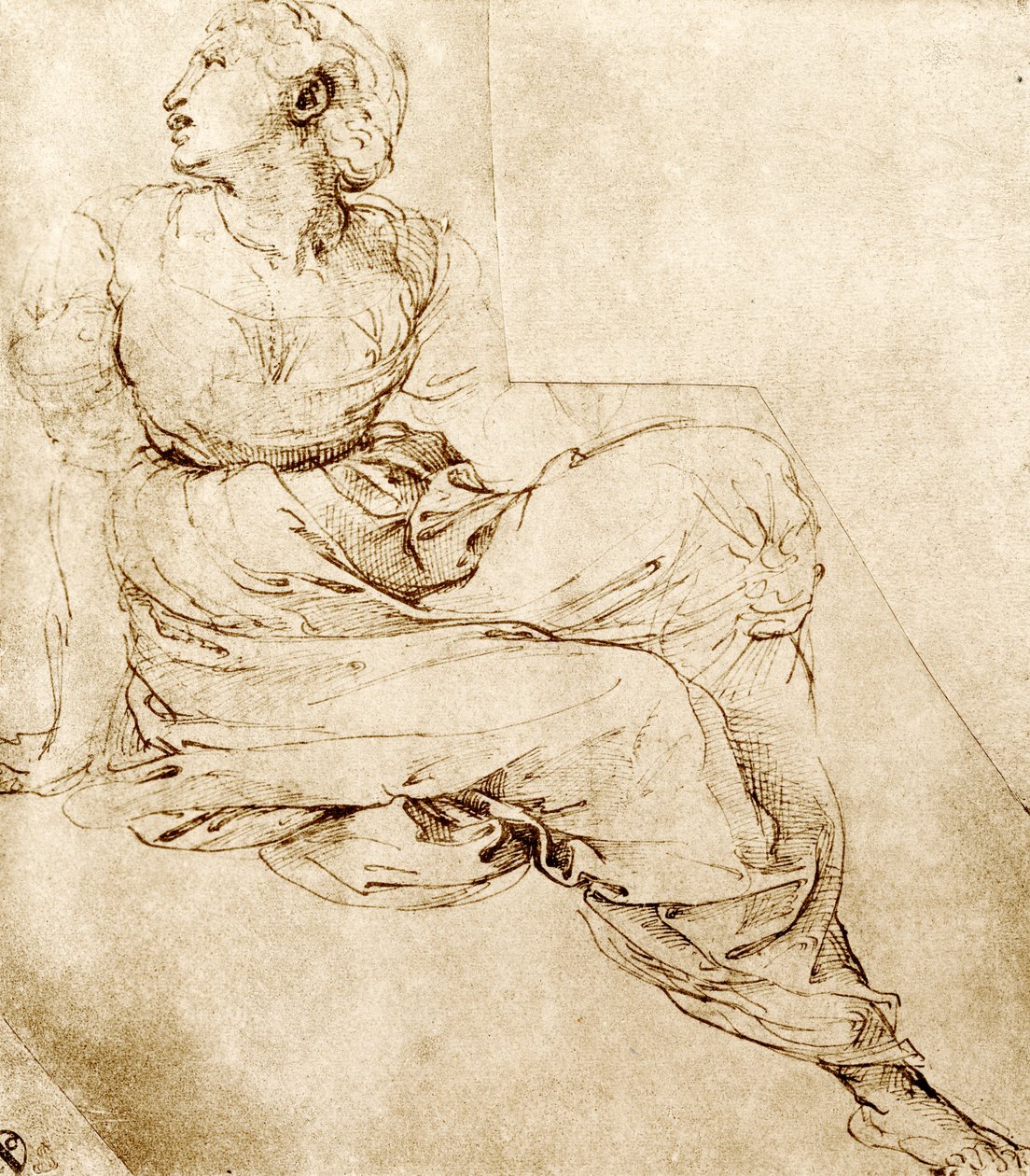 A musa Erato de Raffaello Sanzio Raphael