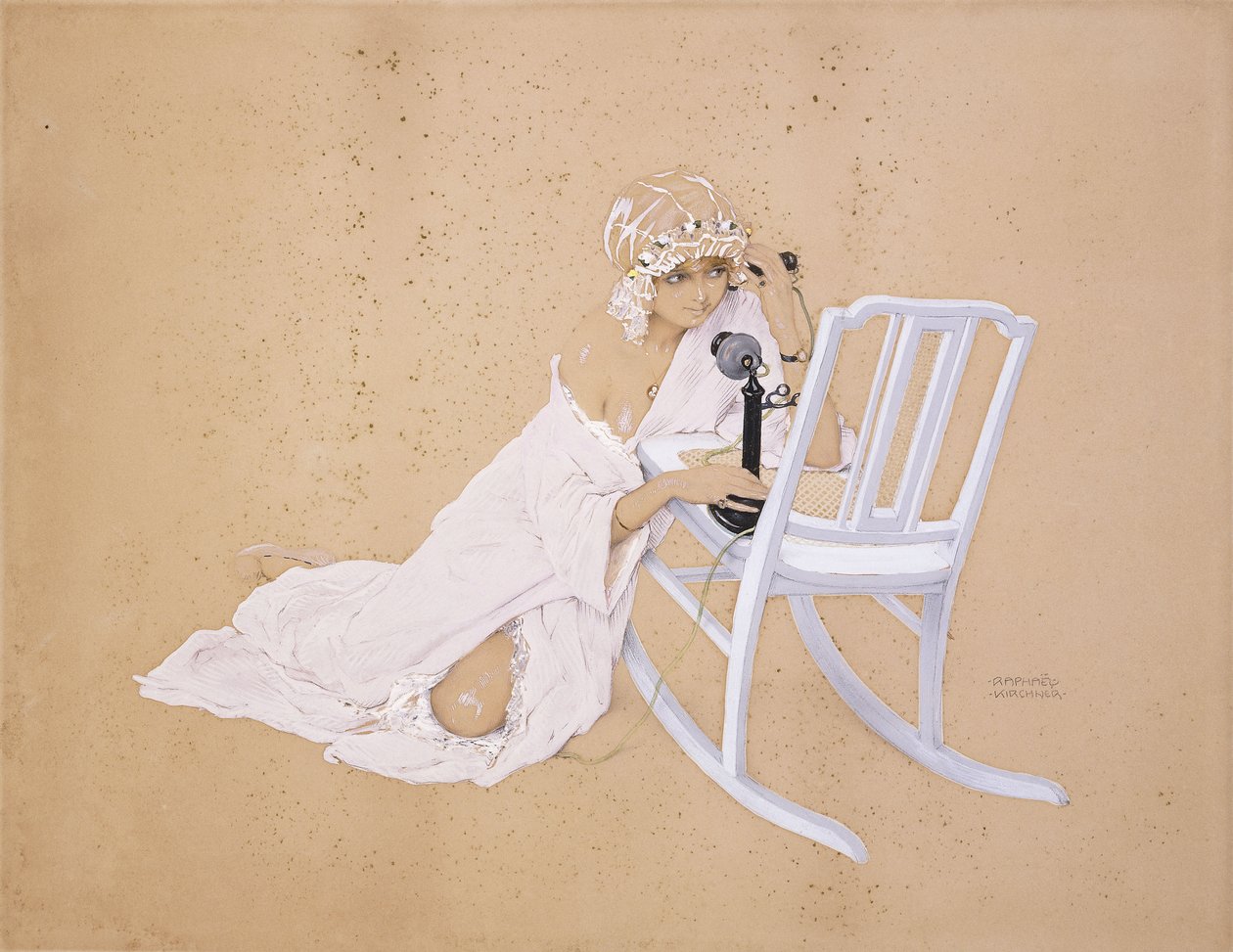 A conversa, de Raphael Kirchner