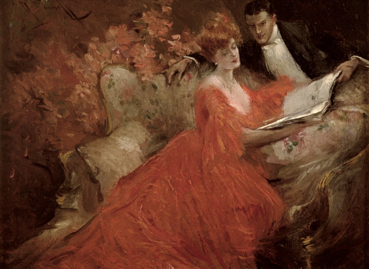 Flerte, 1910 de Reginald Pannett