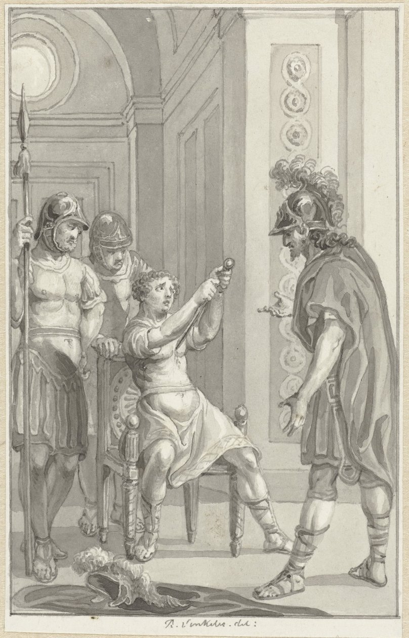 De dood van Gemellus de Reinier Vinkeles (I)
