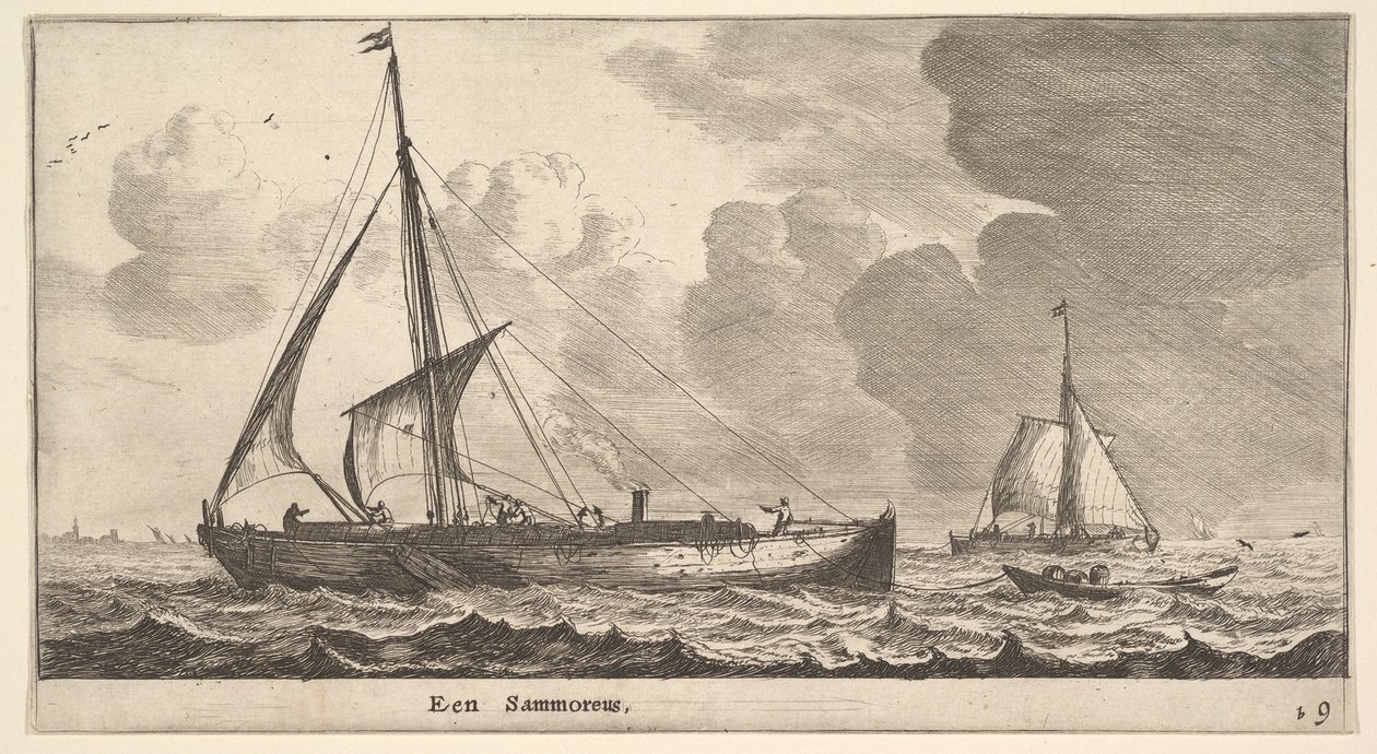 Um Samoureus, século XVII. de Reinier Zeeman