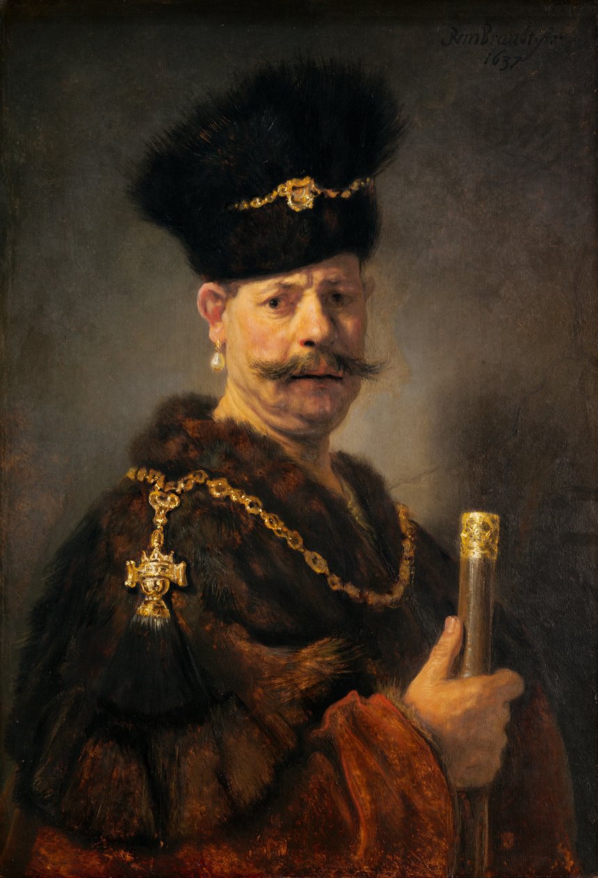 Um nobre polaco de Rembrandt van Rijn