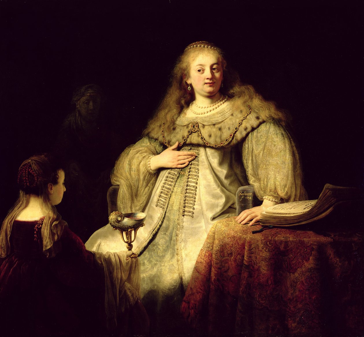 Artemisia, 1634 de Rembrandt van Rijn