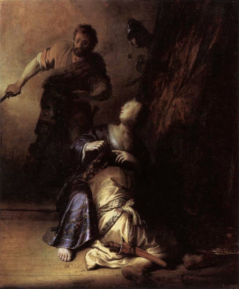 Sansão e Dalila de Rembrandt van Rijn