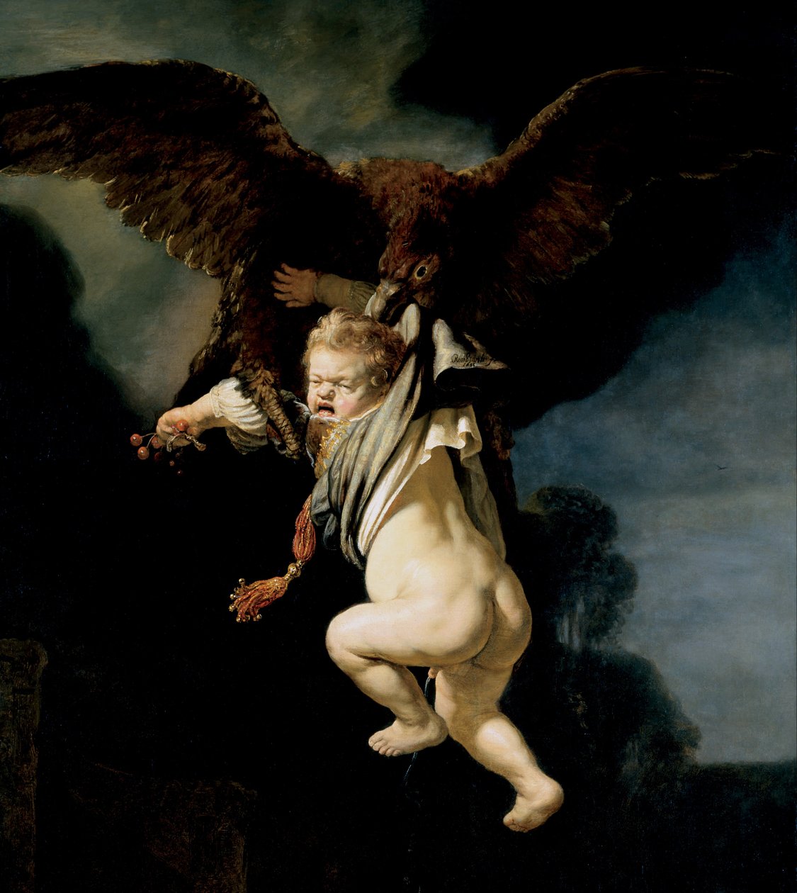 O rapto de Ganimedes de Rembrandt van Rijn