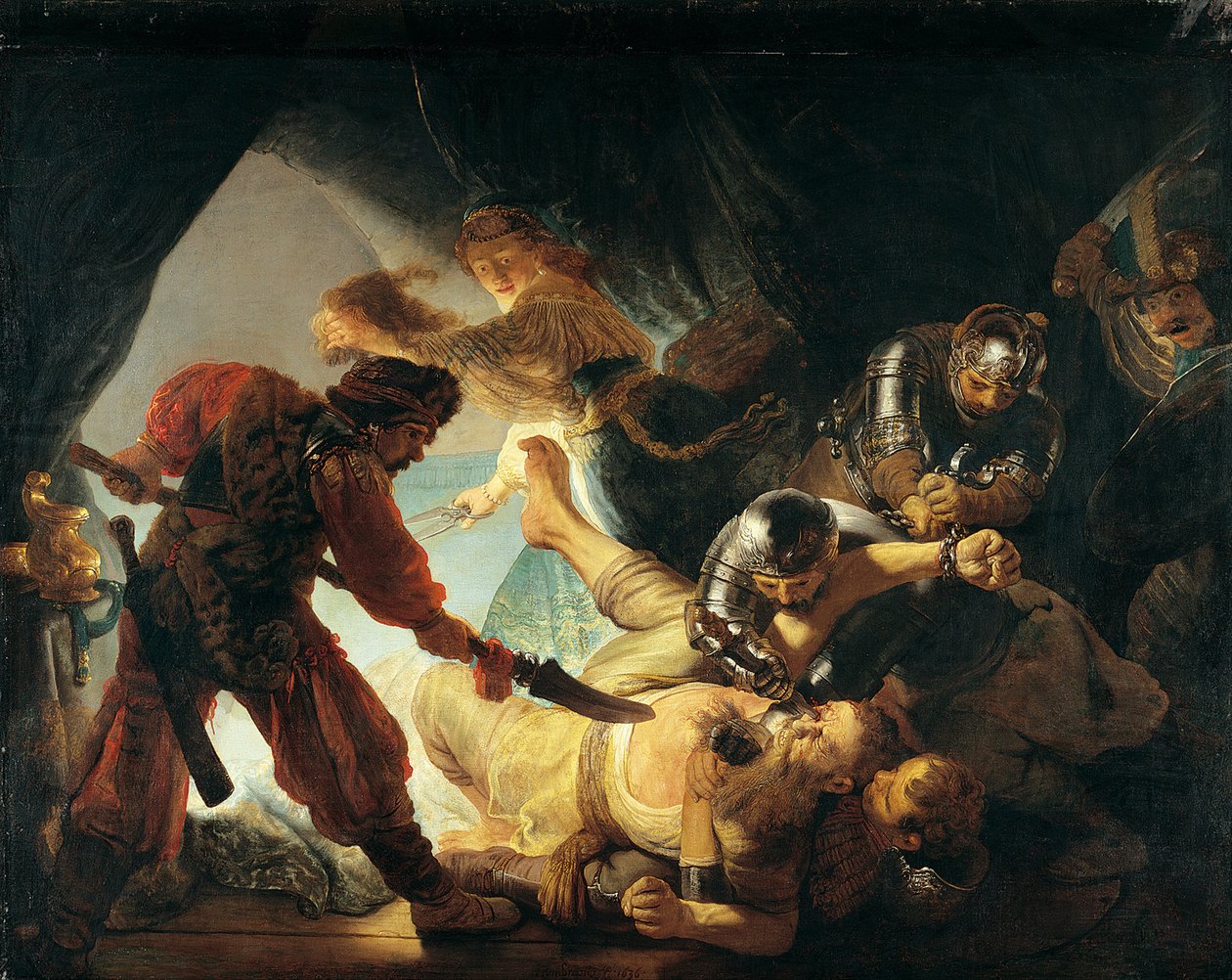A cegueira de Sansão de Rembrandt van Rijn