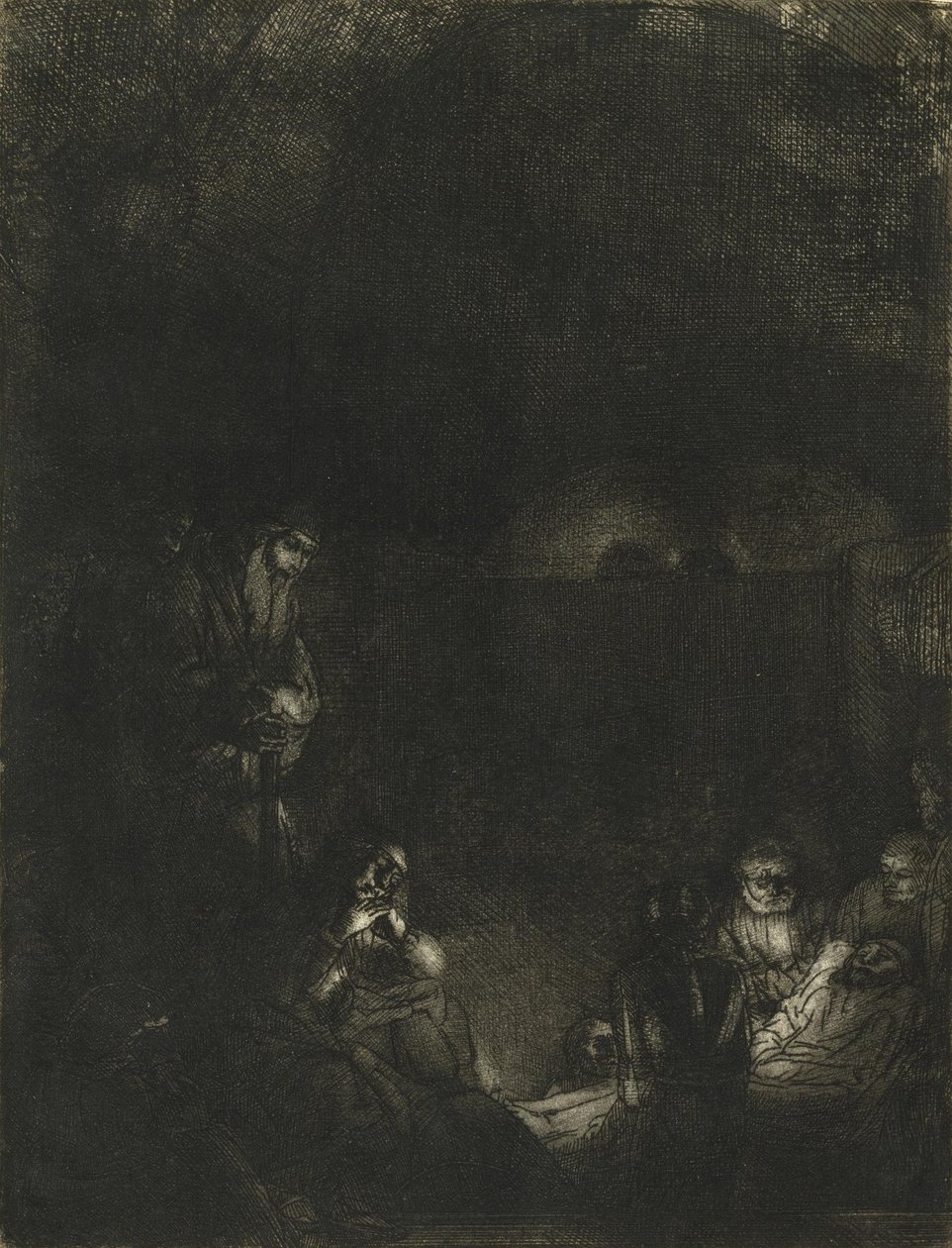 O Entombment de Rembrandt van Rijn