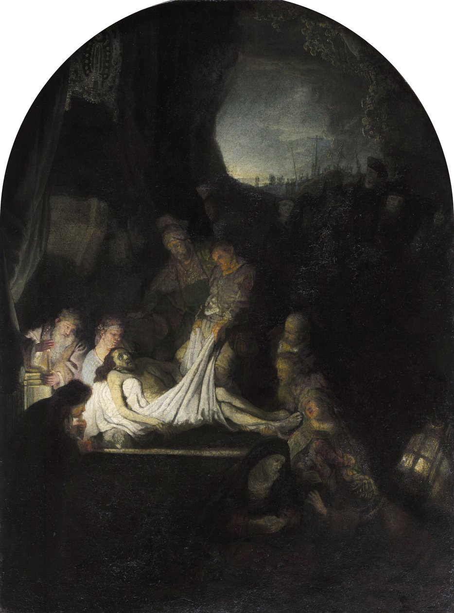 O Entombment de Rembrandt van Rijn