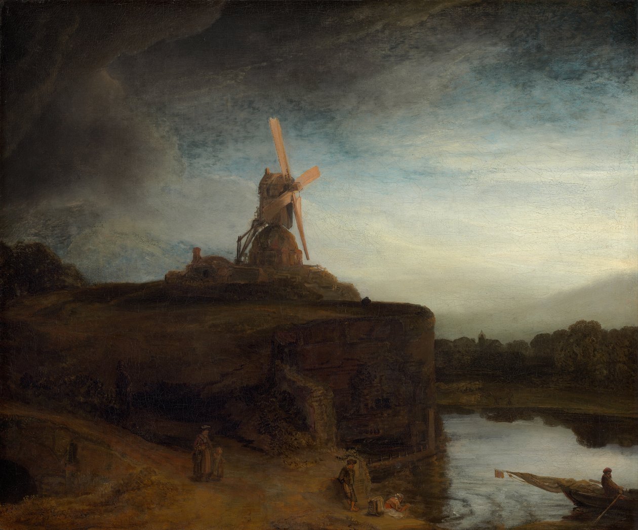 O moinho de Rembrandt van Rijn