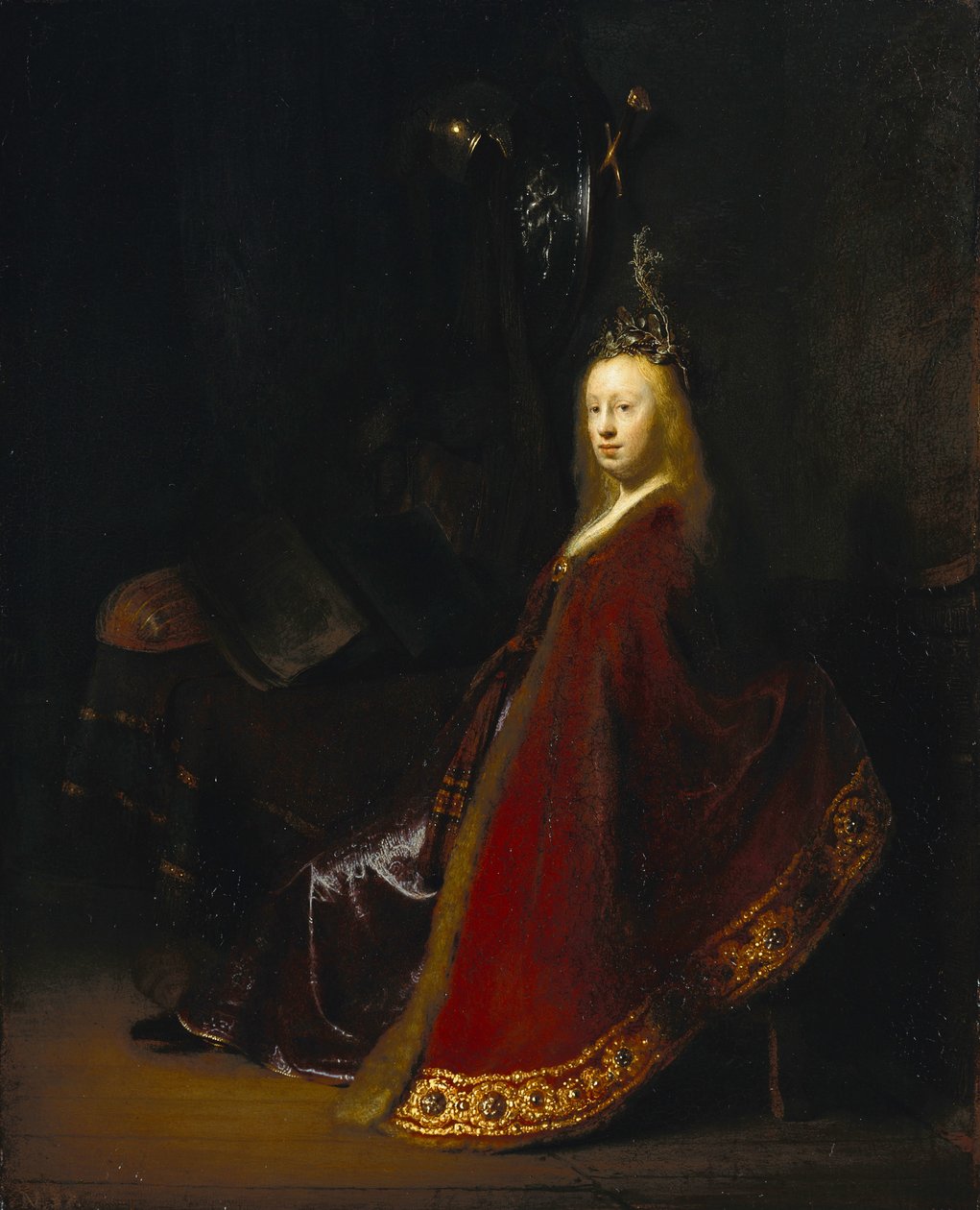 Minerva, 1631 de Rembrandt van Rijn