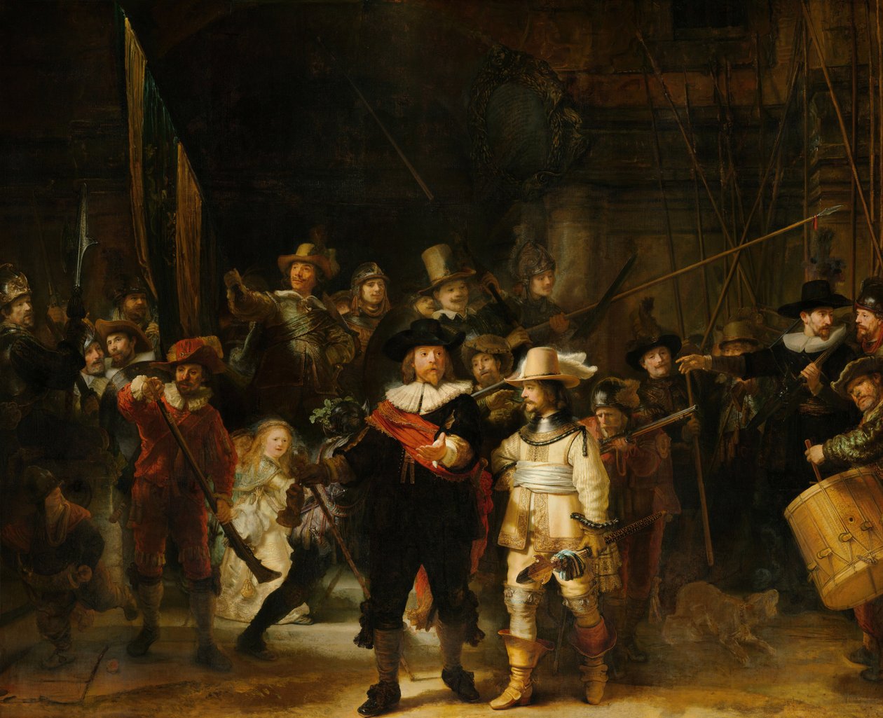 The Nightwatch de Rembrandt van Rijn