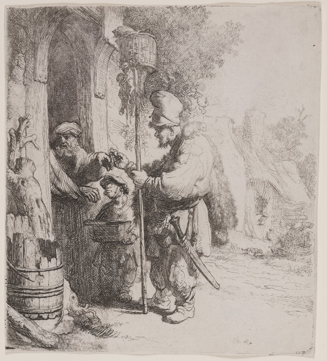 O matador de ratos de Rembrandt van Rijn