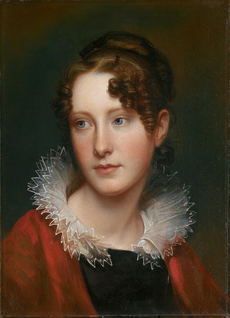 Retrato de Rosalba Peale de Rembrandt Peale