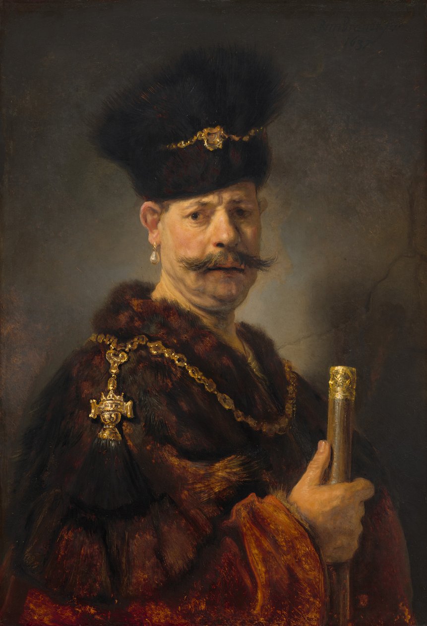 Um nobre polonês de Rembrandt van Rijn