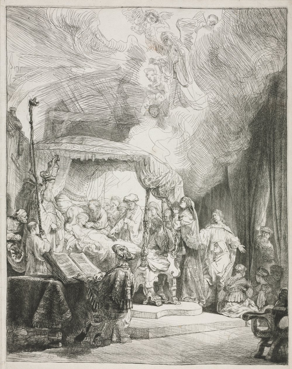 Morte da Virgem de Rembrandt van Rijn