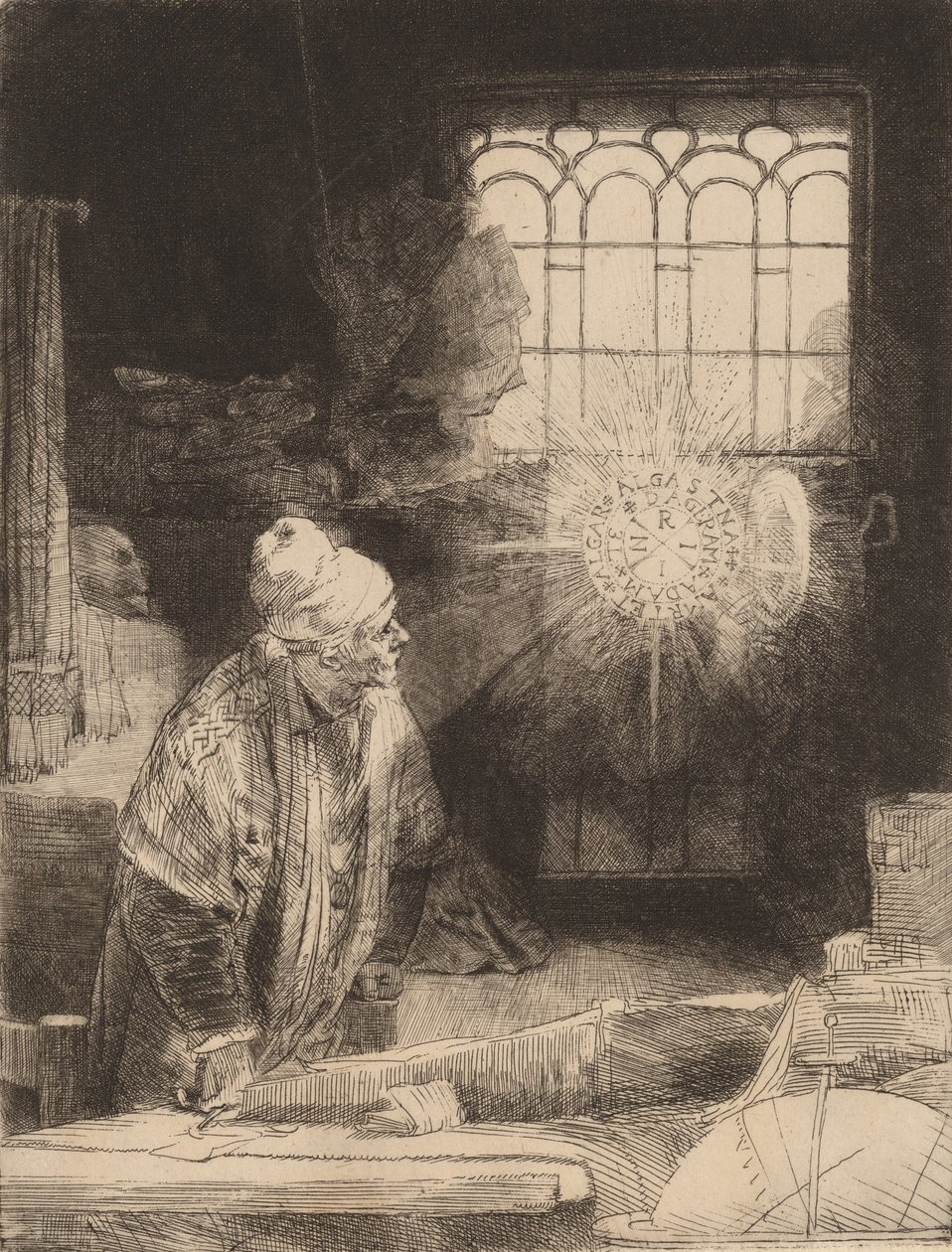 Fausto, c. 1652. de Rembrandt van Rijn