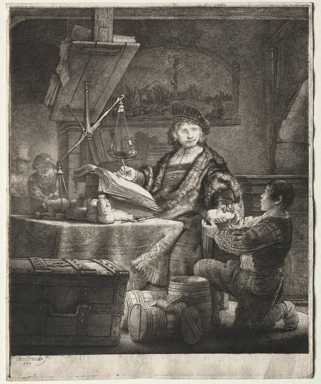Jan Uytenbogaert, 1639. de Rembrandt van Rijn