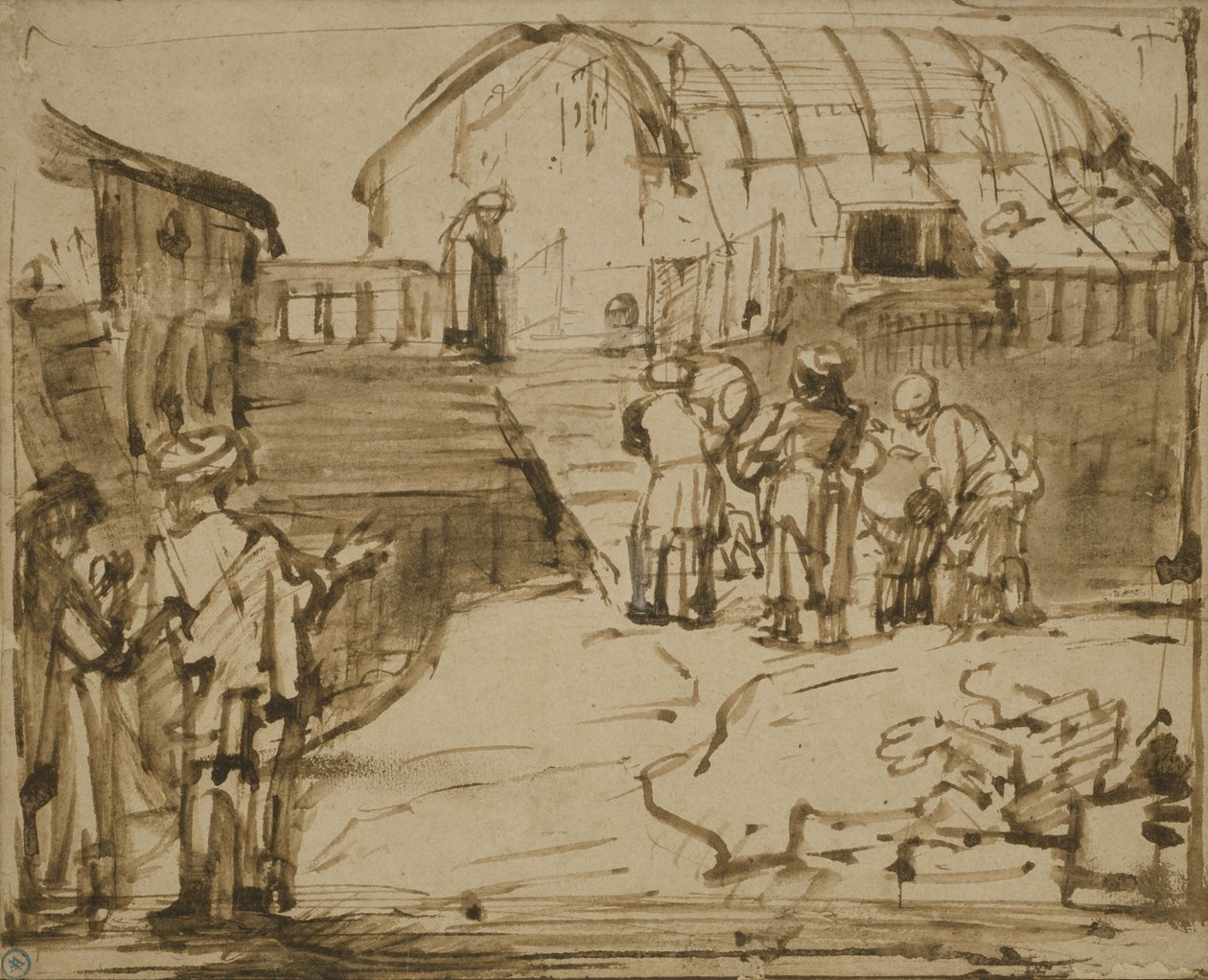 Arca de Noé, 1660 de Rembrandt van Rijn