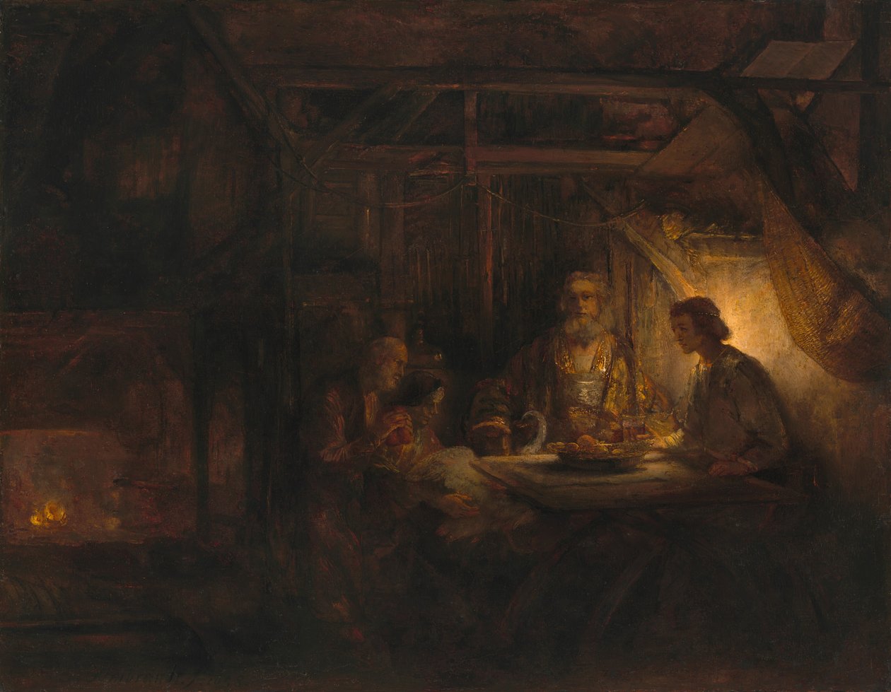 Filemon e Baucis de Rembrandt van Rijn